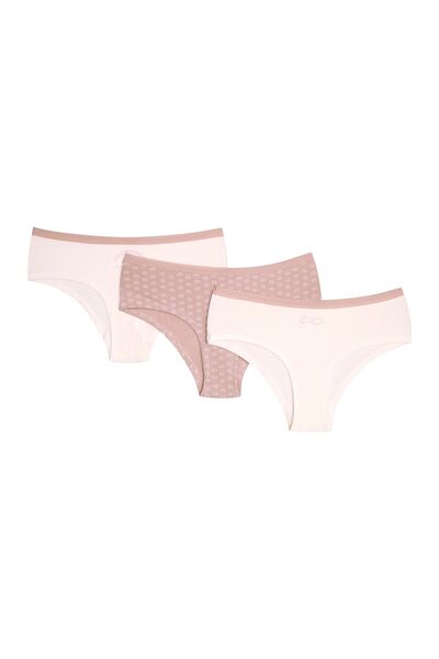 Henderson Women's Briefs 3-Pack Everyday Hipser Panties Comfortable Breathable Cotton & Elastane | Pa-Pa