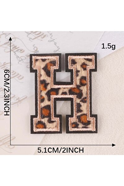 Choice23 شارات حروف الأبجدية الإنجليزية من HA إلى Z، ملصقات تطريز بنقشة مطبوع...