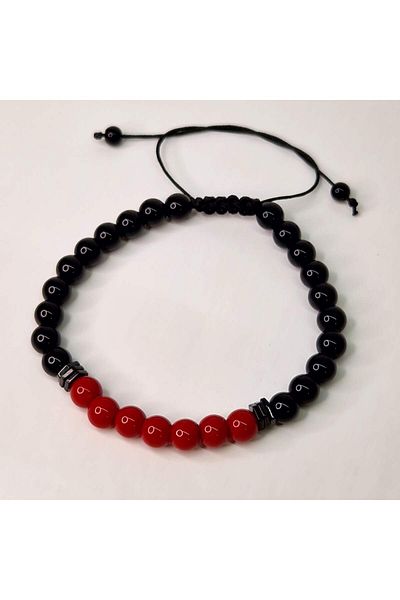 My Bijoux Bratara cu pietre semipretioase Red Charm