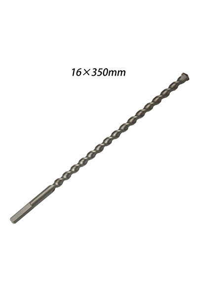 Choice4 16x350mm 300mm Long Masonry Concrete Impact Drill Bit Triangle Shank ...