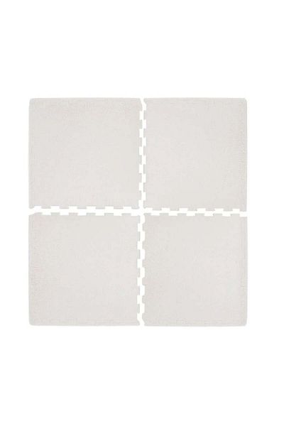 divendi-ro Mats - Modular Puzzle, 3 years+, 60x60x1.5cm - 4pcs, white