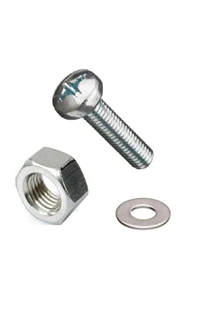 Becenhouse 2077 Parça 20 Çeşit Sunta Vidası,Dübel ,Metrik 3 mm Civata ,Somun,Pul Seti,Bits Uç Ve Takım Çantası