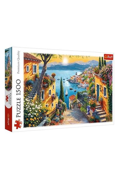 divendi-ro Puzzle Italy, Paved Road with Stones, 1500 pieces