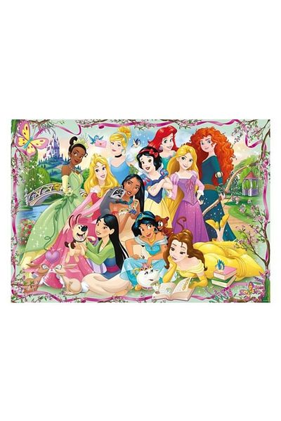 divendi-ro Princess Puzzle, 300 pieces, with Elsa, Anna and 9 other Princesses