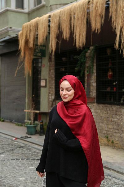 Hint İpek Jacquard Shawl Jakav22-03