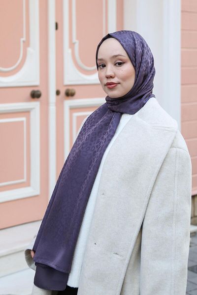 Hint İpek Jacquard Shawl Jakav17-09