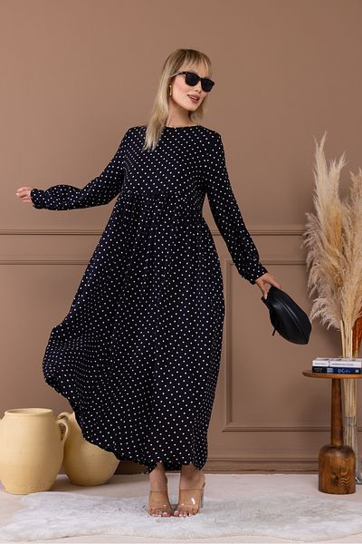 dilber fashion Φόρεμα πουά