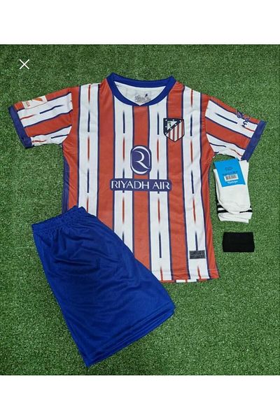 BARBITOS Atletico Madrid Antoine Griezmann 2023/24 Season Home Children's Jersey Set of 4