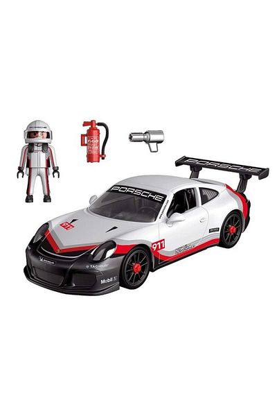 OyuncaklarÜlkesi Playmobil Porsche 911 Gt3 Cup Lighted Cars Playset Toys 70764 (35 Pieces)