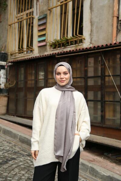 Hint İpek Jacquard Shawl Jakav22-11