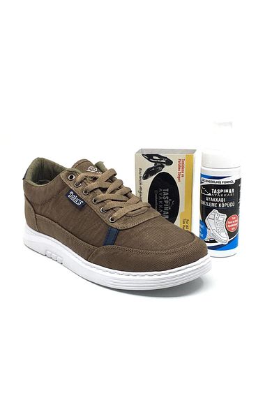 Dakırs Dakır's Orthopedic Sole Summer Men's Linen Comfortable Sports Shoes with Care Set Stitched Sole
