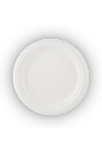 Ideal Pack Biodegradable Plate 9-inch – 25 Pieces | Eco-Friendly, Compostable, & Sturdy