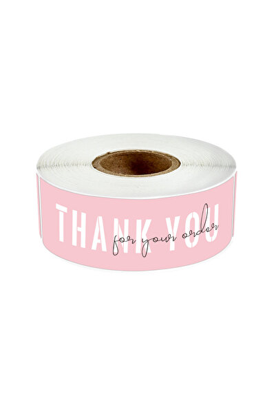 choice2 H0345-06 120Pcs 1inch*3inch Thank You Stickers Self-adhesive Laser St...