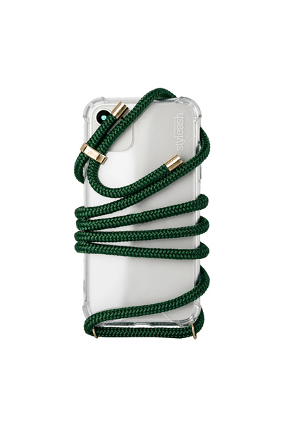 STYLEASH Husa telefon transparenta cu snur integrat Styleash, Samsung Galaxy S7