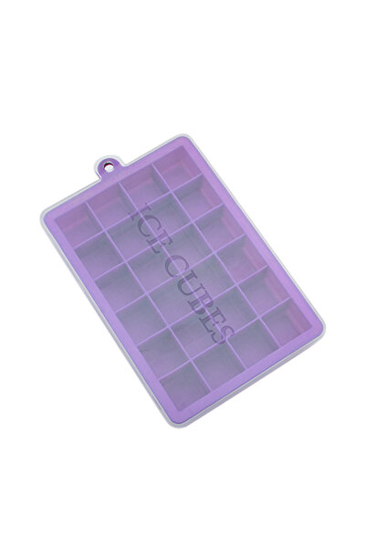 Choice3 قالب مكعبات ثلج فينلوهوم الأرجواني، 24 مكعب، مصنوع من السيليكون الآمن...