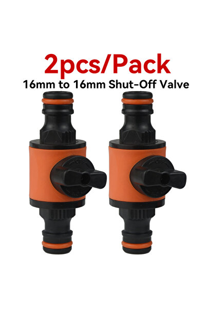 Choice3 A-2pcs KESLA 2pcs 1/2" 3/4" Garden Hose Adapter 16mm Quick Connector ...