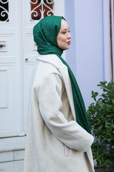 Hint İpek Jacquard Shawl Jakav17-11