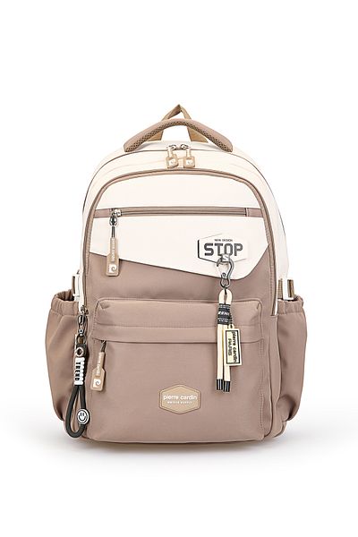 Pierre Cardin Unisex Children's Multi-Eye Backpack School Bag 07Pc18823