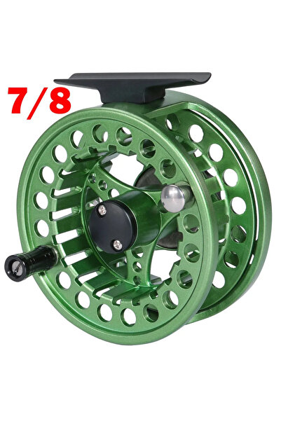 Choice3 Green B Sougayilang Fly Fishing Reel 5/6 7/8 High Die Casting Alumini...