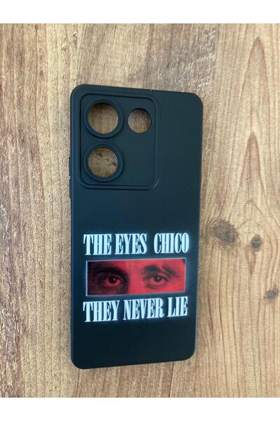 Newon حافظة هاتف من السيليكون المخملي لهاتف Tecno Camon 20 Pro 4G Tony montana Scarface مطبوع (متوافقة مع CK7N)