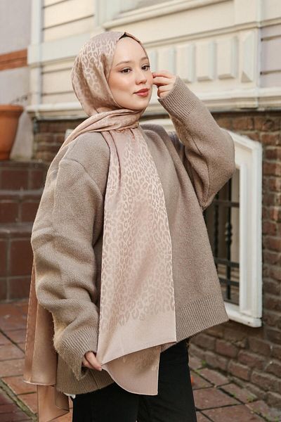 Hint İpek Jacquard Shawl Jakav17-06