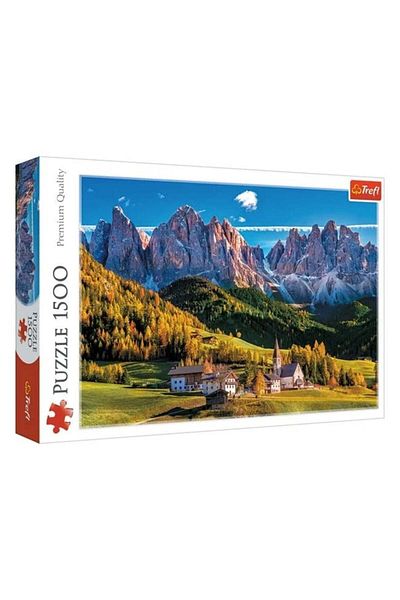 divendi-ro Puzzle Landscape Dolomites Mountains Italy, 1500 pieces, 85x58cm