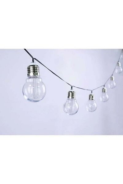 divendi-ro Solar Garland with 10 Bulbs - 3.8m