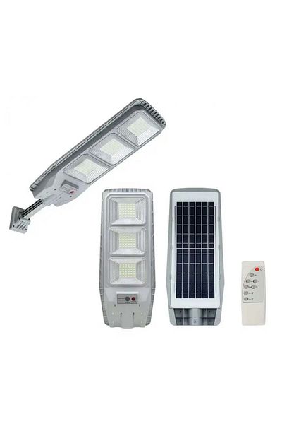 divendi-ro Solar lamp with remote control and bracket, motion sensor, 108 LEDs, 6000k, 10000lm, IP66,100W