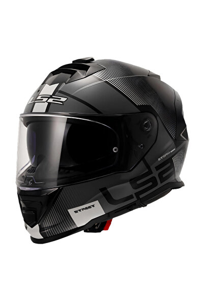 LS2 STORM 2 EPIC SİYAH-BEYAZ KASK