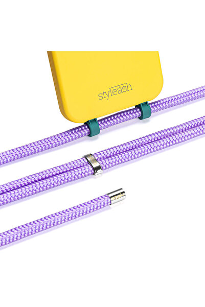STYLEASH Husa telefon premium din TPU cu snur detasabil Styleash, iPhone 13