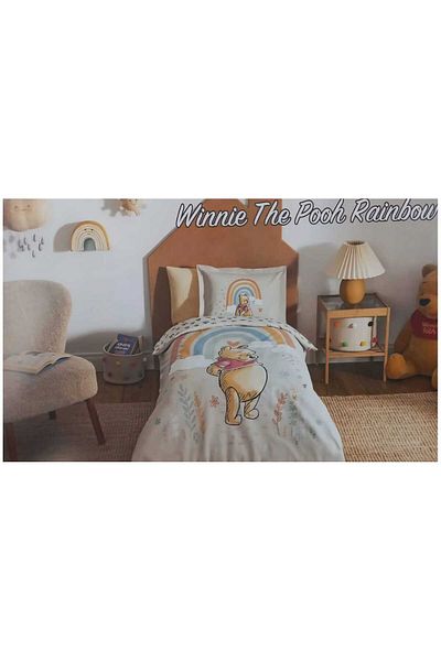 Özdilek Disney Licensed Baby Bedding Set Winnie the Poah Rainbow