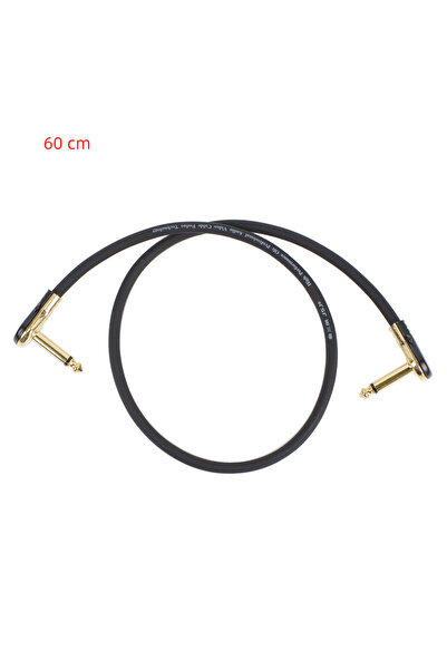 choice2 60cm 1 pc 1 Pc Anti-noise Guitar Patch Cable 10-60cm 1/4" Right Angle...