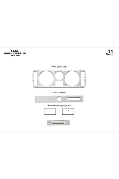 Marscockpitdesign لدّا جيجولي كونسول-توربيدو 2104-2105 11 قطعة