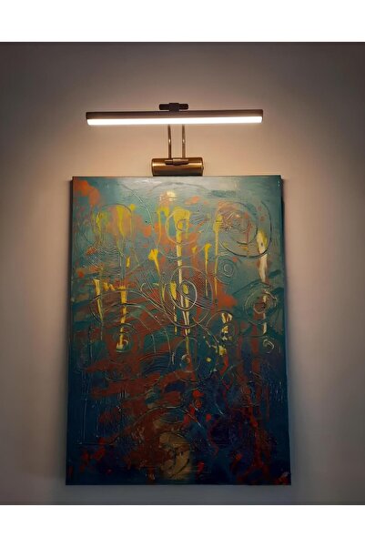 Genel Markalar ŞARJLI Tablo Aydınlatması Flüt Kuğu Ayna Banyo Tablo Duvar Apliği (3200 K GÜN IŞIĞI)