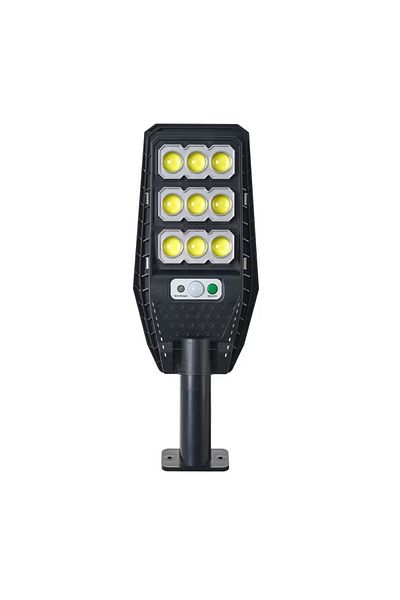 divendi-ro Solar street lamp with remote control, Jortan, 100W, 6500k, IP66, motion sensor, bracket, 9 dials