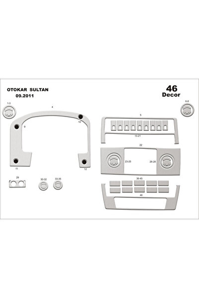 Marscockpitdesign أوتوكار سلطان ماكسي كونسول-توربيدو 46 قطعة بين 2012-2015