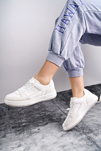 pasyone Μπεζ Γυναικεία Casual Sneaker Παπούτσια