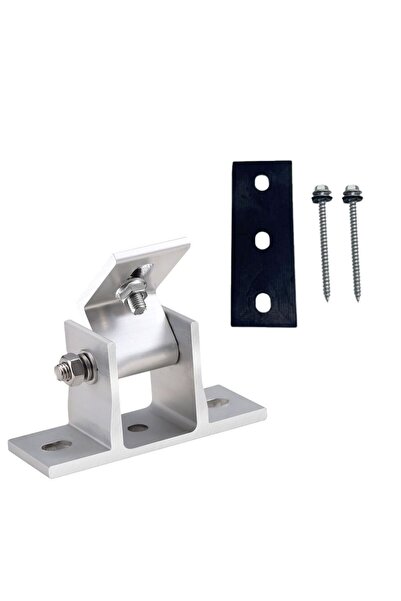 choice2 حامل ألواح شمسية دوار قابل للرفع مع دعامة زاوية للتثبيت على السطح