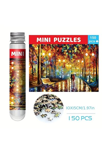 Choice لغز أنبوب الاختبار "المشي تحت المطر" 150 قطعة لغز السفر المصغر "المشي ...