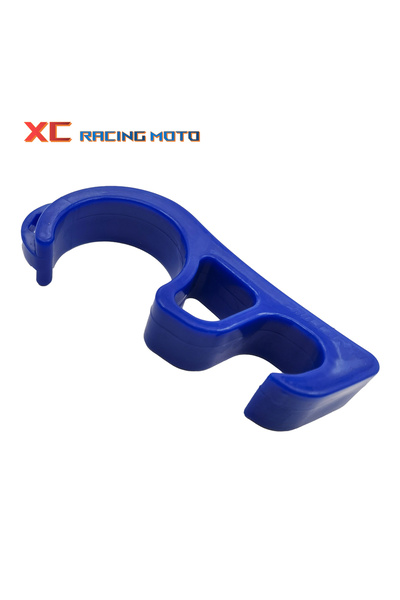 Choice5 Blue Motorcycle Universal Buckle Brake Hook Parking Safety Lock Bicyc...