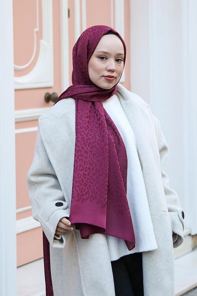 Hint İpek Jacquard Shawl Jakav17-08