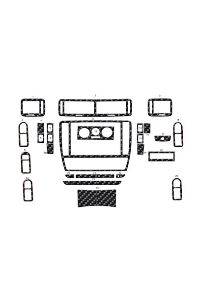 Marscockpitdesign فولكس واجن باسات متوافق مع وحدة التحكم-تغطية التوربو 1996-2...