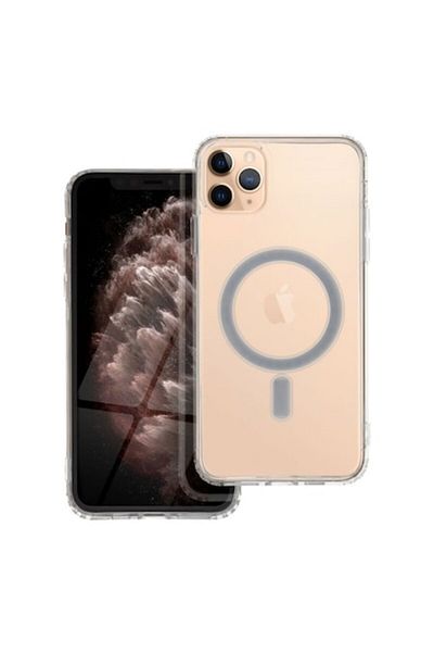 Dali Husă de protecție compatibilă cu iPhone 11 Pro, Clear Mag, compatibilă cu MagSafe, silicon, transparentă