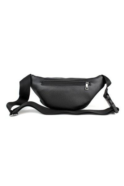 deri,se club Men's Black Multi-Pocket Shoulder and Waist Bag