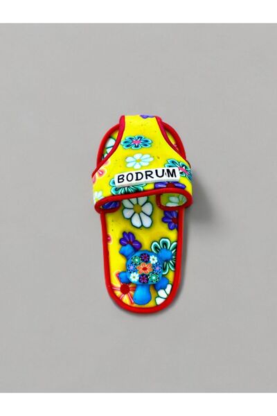 Mundy BODRUM Temalı Hamur Magnet 4cm x 7cm