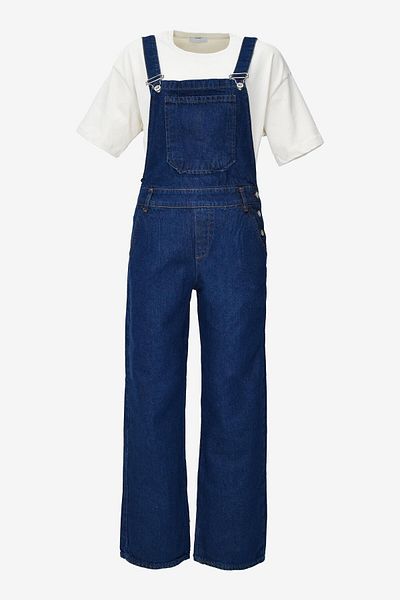 birizmoda Blugi Bahçıvan Salopet - Bleumarin
