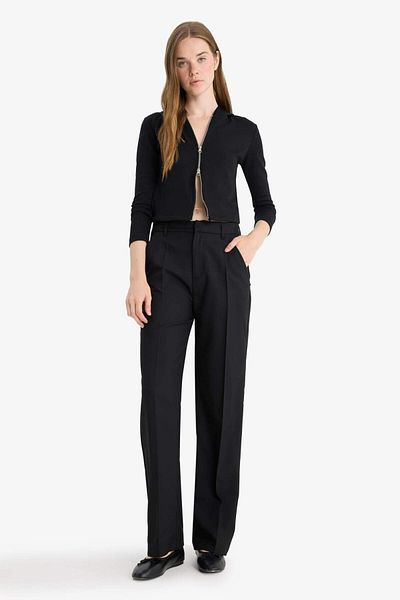 DeFacto Cardigan modal cu glugă slim fit F7651AX25AU