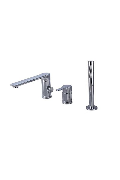 Rain Drop De la Robinetul Meu 3-hole bathtub faucet, made of Brass