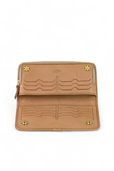 GÖN Hand Made Olive Women's Wallet Liva