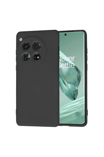 Dali Protective Case Compatible with OnePlus 12, SoftFlex, Silicone, Black